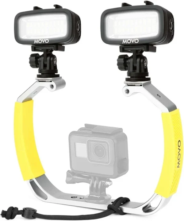 Rental Movo XL Underwater Diving Rig (Dual LED Video Lights) – Next Ocean (Day)